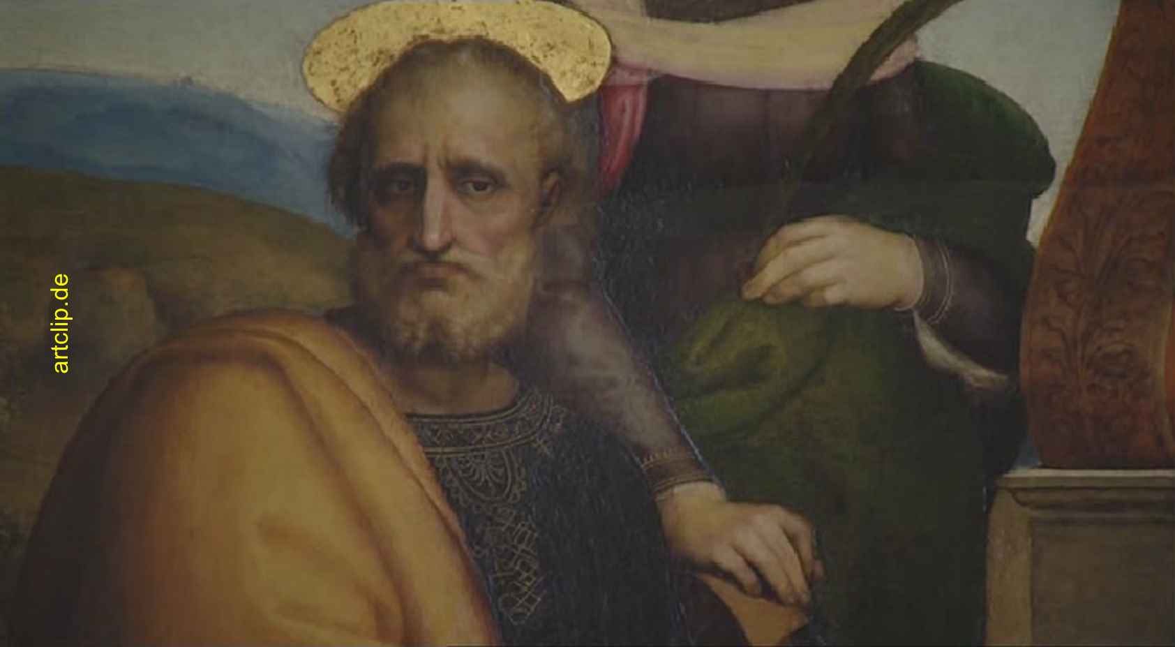 Altarbild mit Petrus